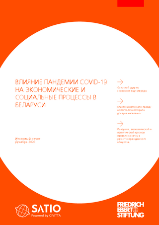 Vlijanie pandemii COVID-19 na ekonomičeskie i social'nye processy v Belarusi