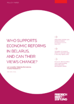 Who supports economic reforms in Belarus, and can their views change?