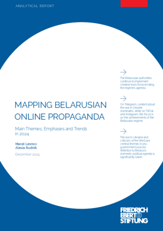 Mapping Belarusian online propaganda